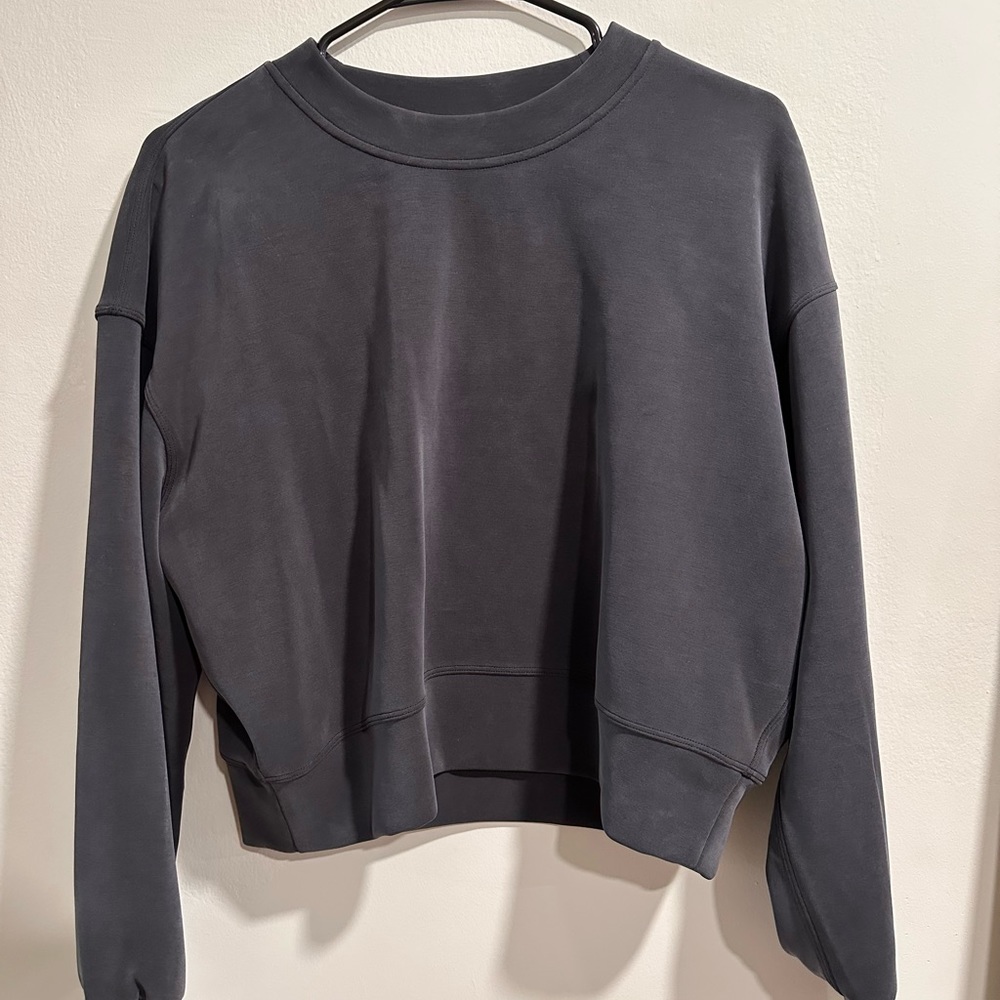 Lululemon Perfectly Oversized Cropped Crew Softstreme